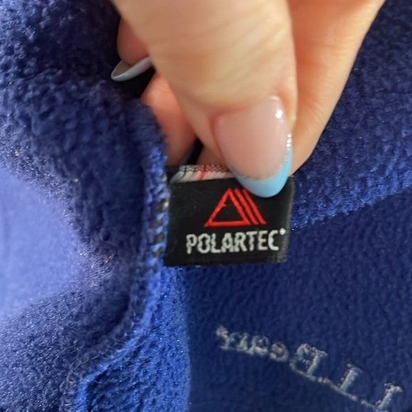 L.L. Bean Men’s Fleece Full Zip Jacket Zip Pockets Size Large TALL Blue - Picture 10 of 11